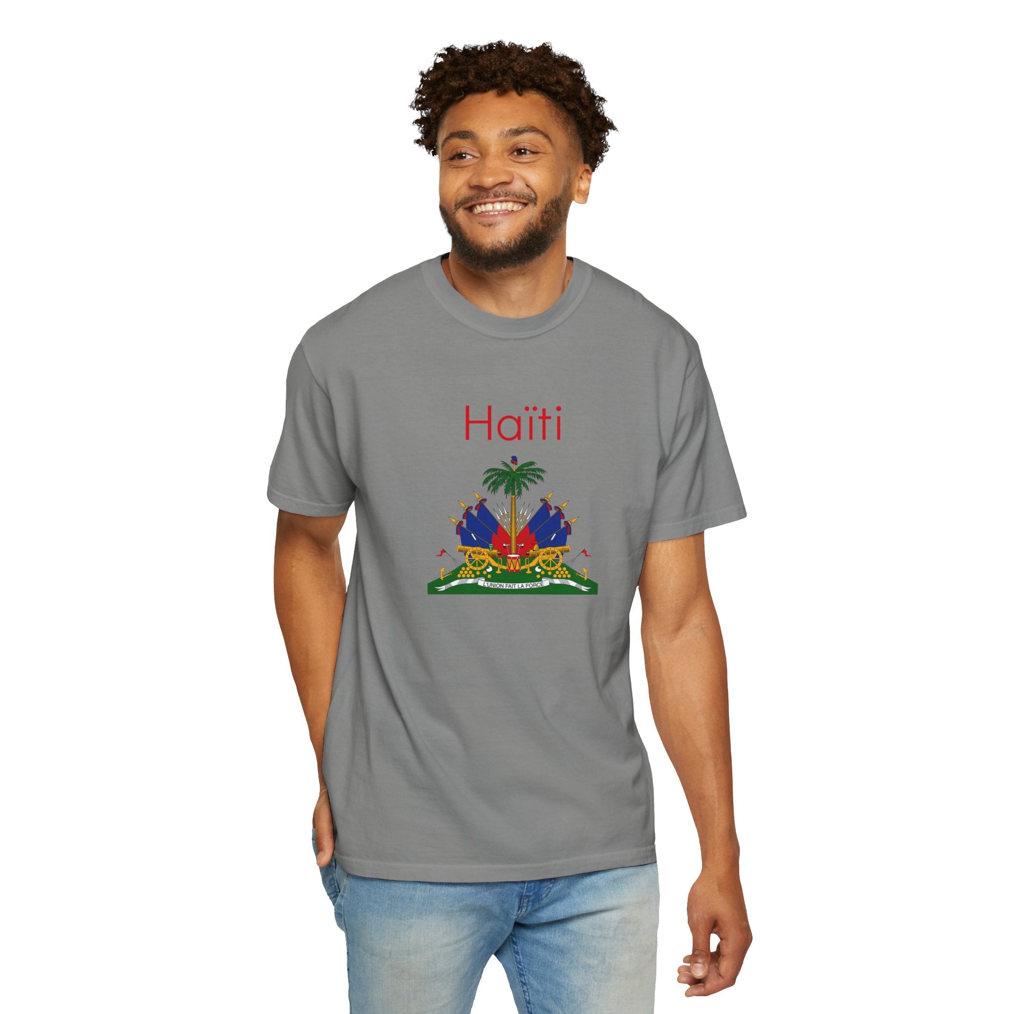 Haiti Unisex Garment-Dyed T-shirt