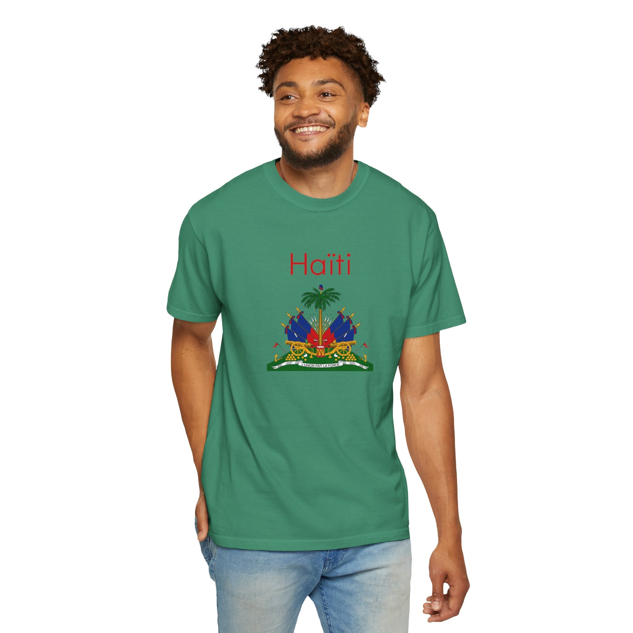 Haiti Unisex Garment-Dyed T-shirt