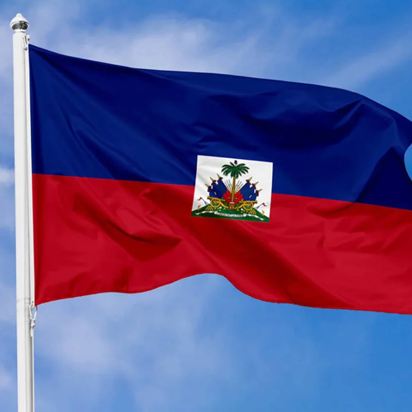 Haiti National Flag 90x150cm High Quality 100% Polyester Double Side Printed Haiti